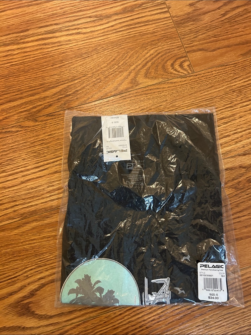 Pelagic Black Short Sleeve Graphic Tee